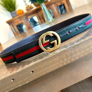 Authentic vintage Gucci belt